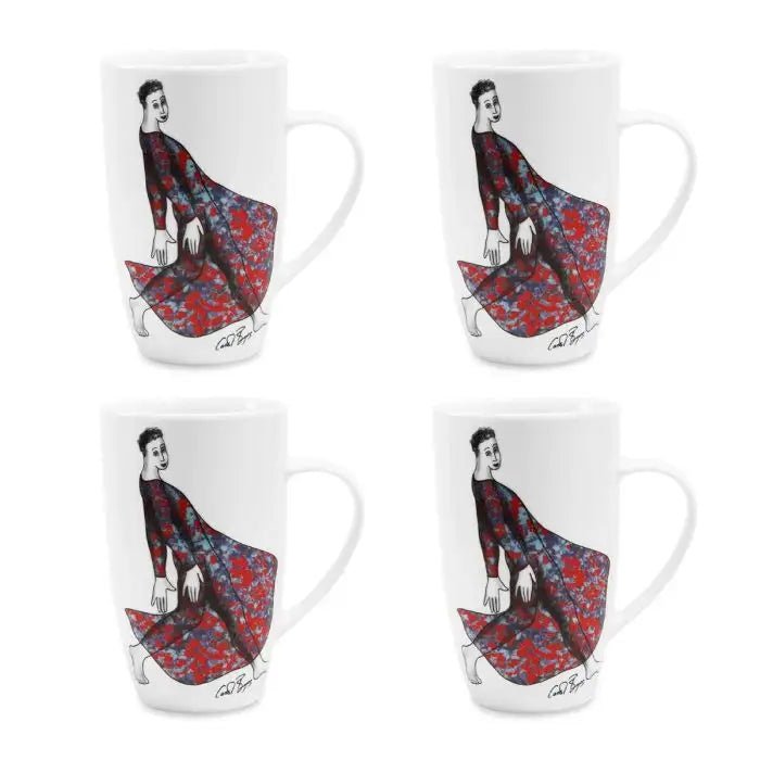 Carefree MUG SET OF 4 - Carrol Boyes