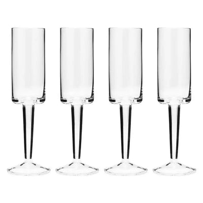 CHAMPAGNE FLUTE SET OF 4 Ascend - Carrol Boyes