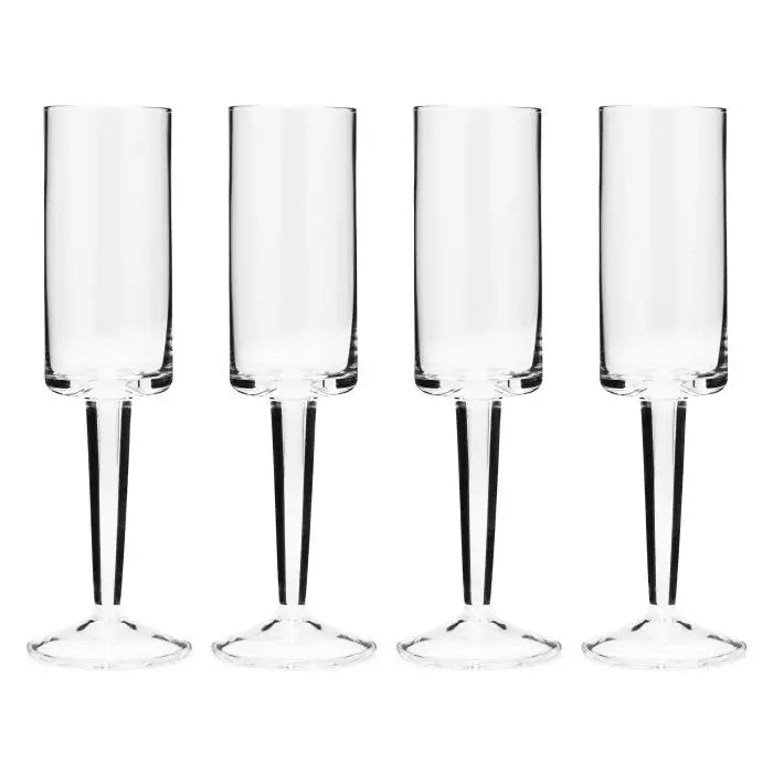 CHAMPAGNE FLUTE SET OF 4 Ascend - Carrol Boyes