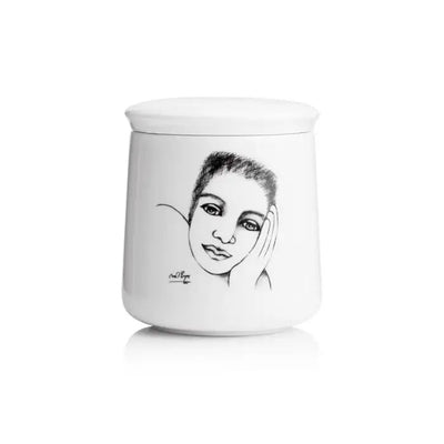 Cover Girl CANISTER WITH LID - Carrol Boyes
