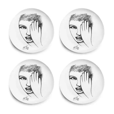 Eye For Detail DINNER PLATE SET OF 4 - Carrol Boyes