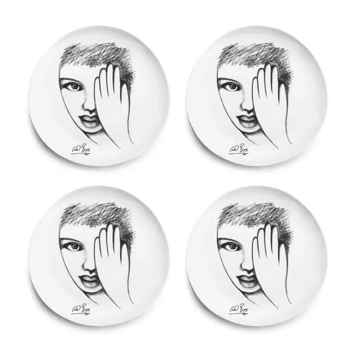 Eye For Detail DINNER PLATE SET OF 4 - Carrol Boyes