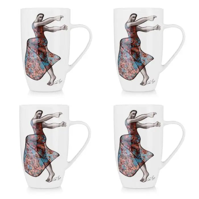 Free Flowing MUG SET OF 4 - Carrol Boyes