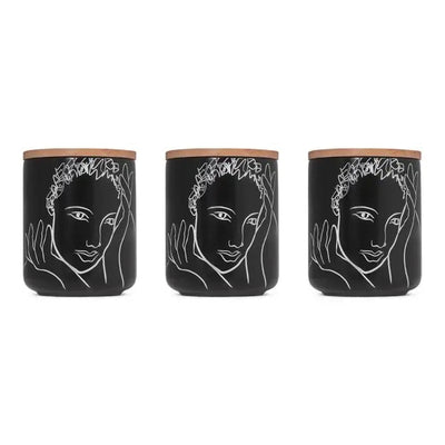 Full Of Grace CANISTER SMALL SET OF 3 - Carrol Boyes