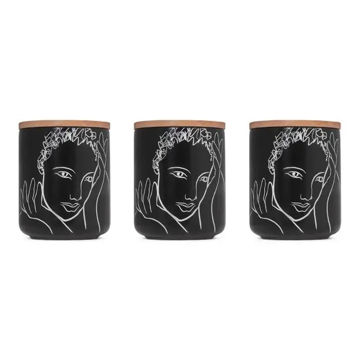 Full Of Grace CANISTER SMALL SET OF 3 - Carrol Boyes