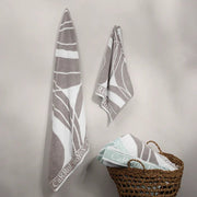 HAND TOWEL oasis silver - Carrol Boyes