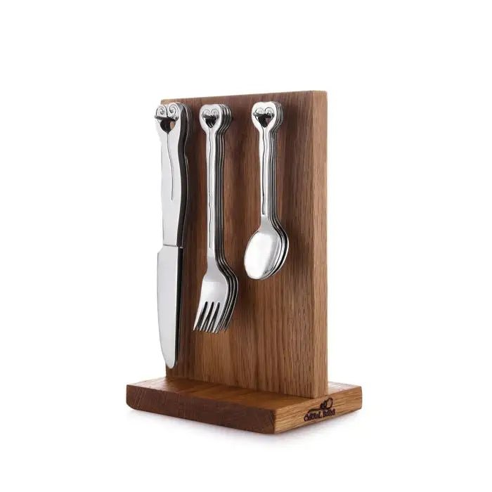 Hanging Wave CUTLERY 20pc SET AND STAND - Carrol Boyes