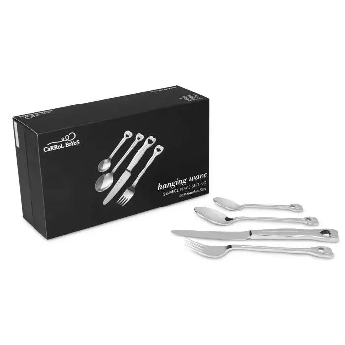 Hanging Wave CUTLERY 24pc SET - Carrol Boyes