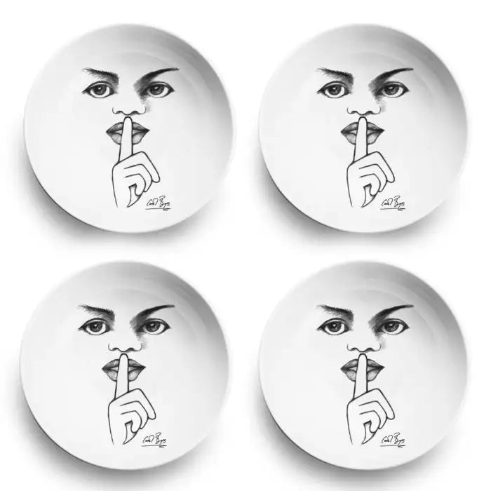 It's A Secret! CEREAL / SOUP BOWL SET OF 4 - Carrol Boyes