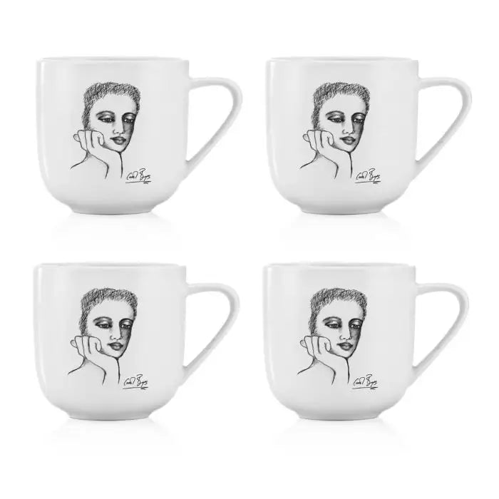 Just A Thought MUG SET OF 4 - Carrol Boyes