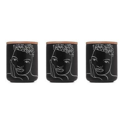 Knowing CANISTER SMALL SET OF 3 - Carrol Boyes