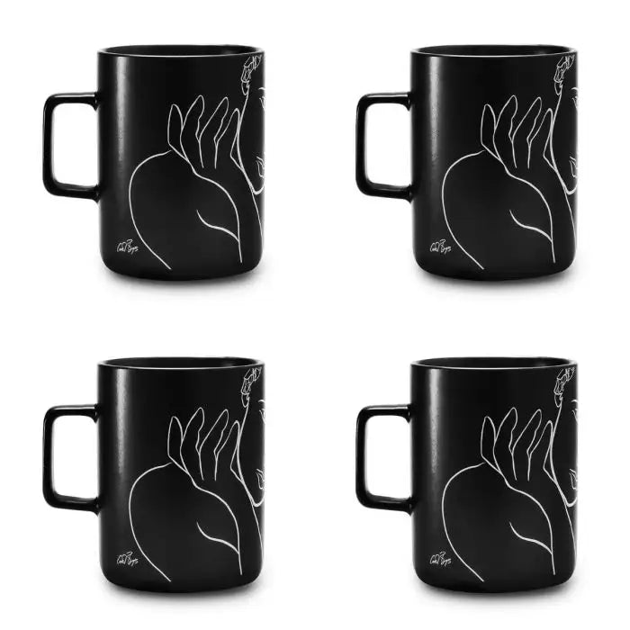 MUG SET OF 4 Full Of Grace - Carrol Boyes