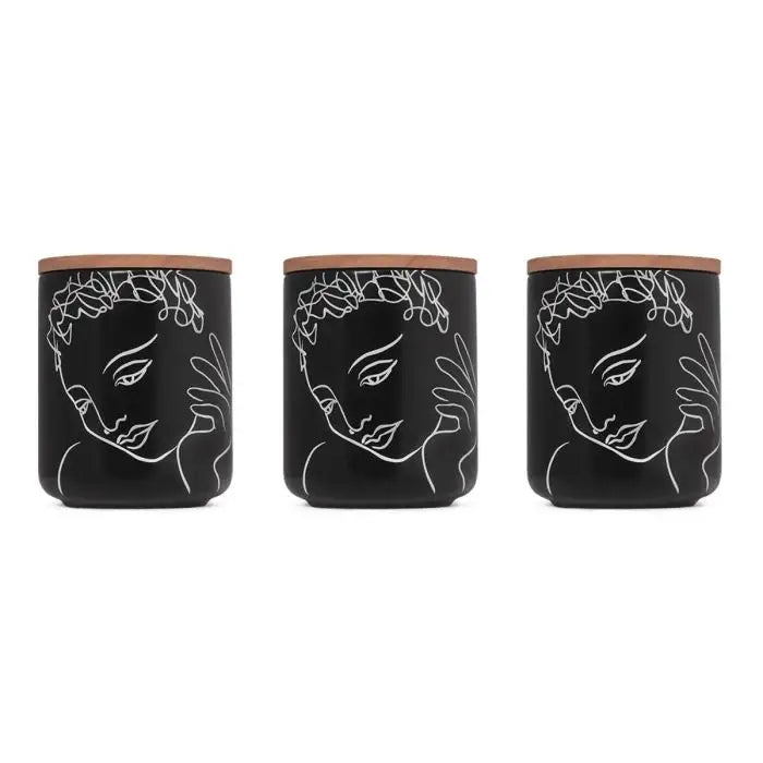Reminisce CANISTER SMALL SET OF 3 - Carrol Boyes