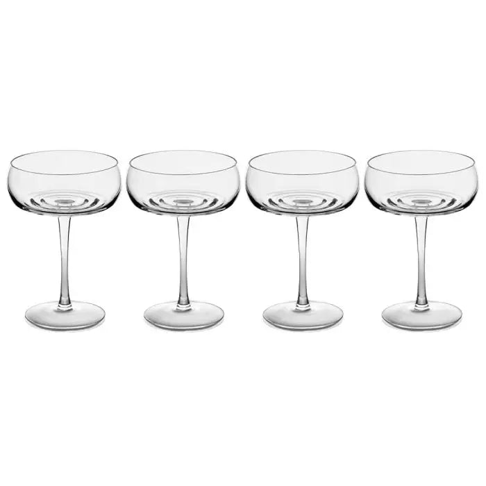 Ripple CHAMPAGNE COUPE SET OF 4 - Carrol Boyes