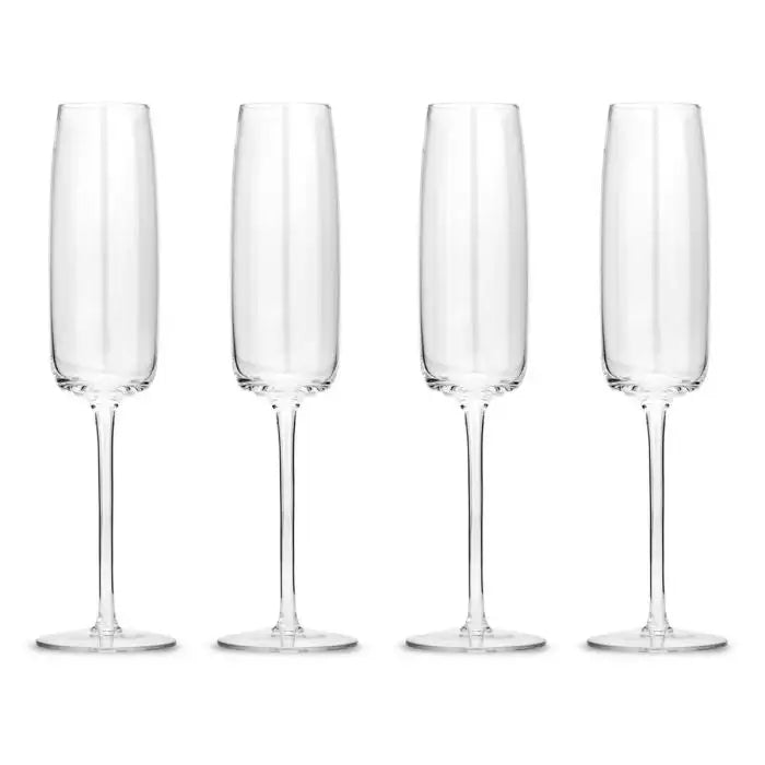Ripple CHAMPAGNE FLUTE SET OF 4 - Carrol Boyes