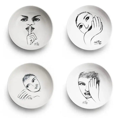 Sketchbook Mix CEREAL / SOUP BOWL SET OF 4 - Carrol Boyes