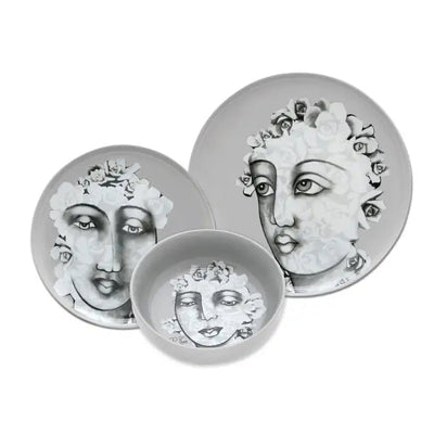 Succulent Faces DINNERWARE 12pc SET - Carrol Boyes